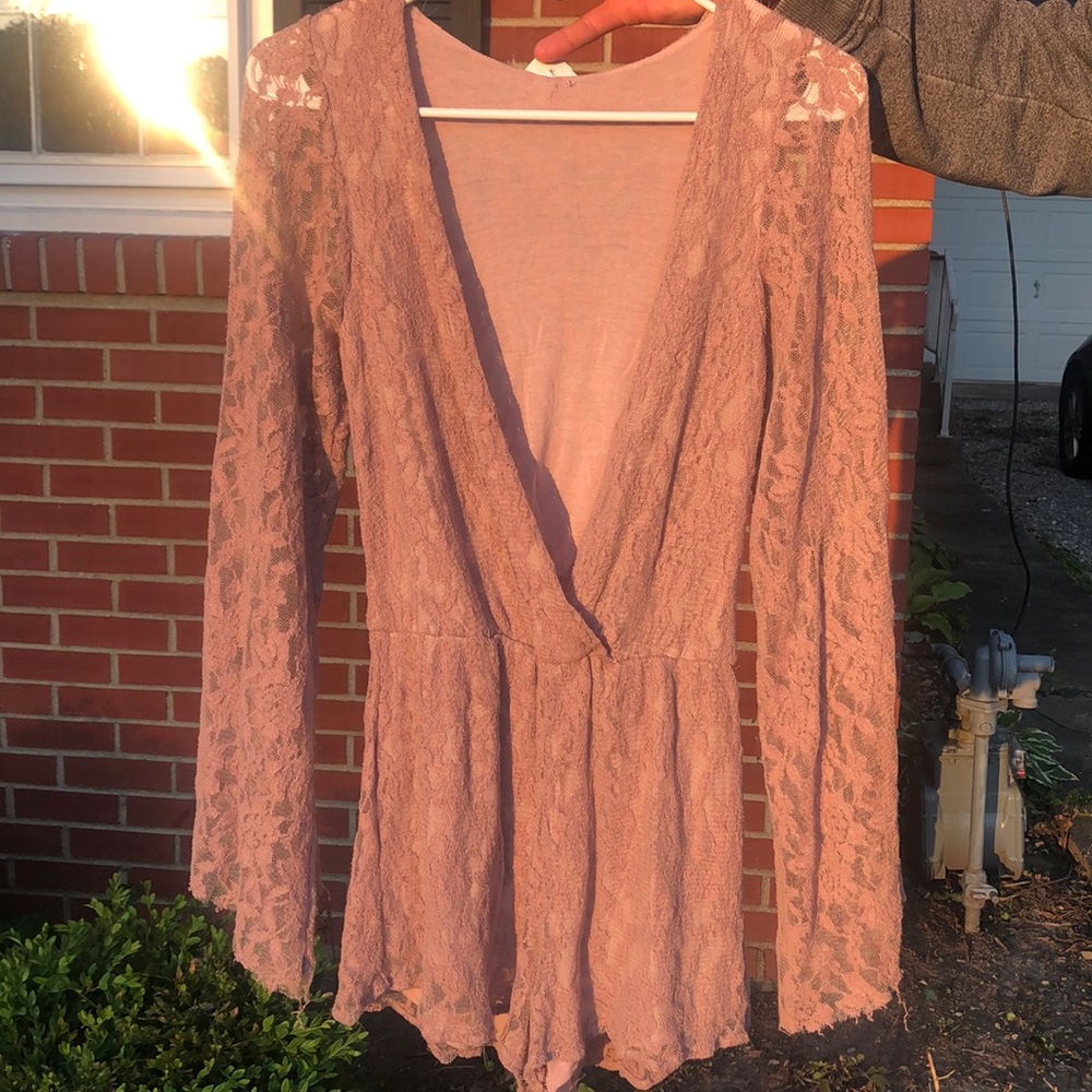 Free People Sz. S lace romper